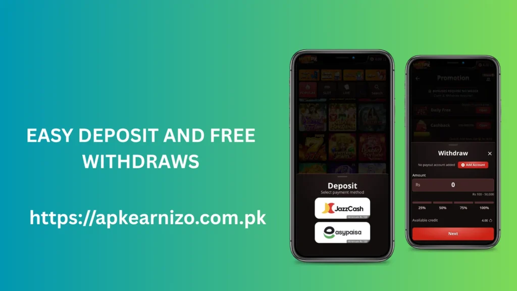 HOTPK Game Deposit